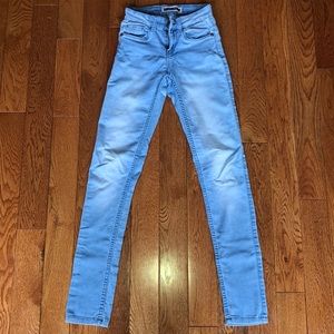 Noisy may light blue jeans